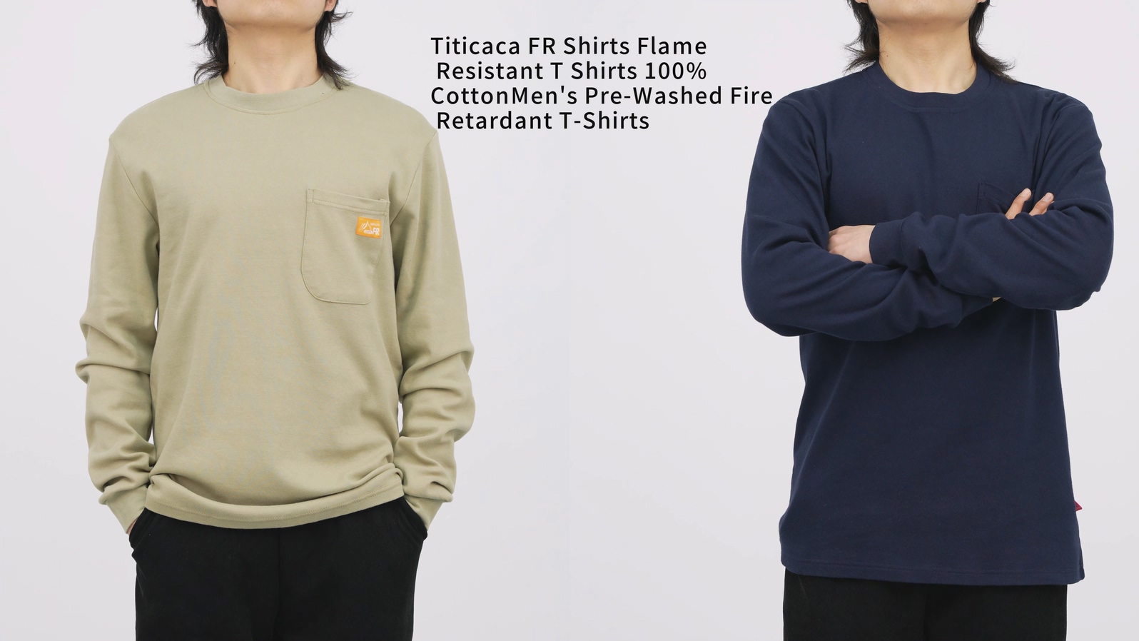 Amazon.com: Titicaca FR Shirts Flame Resistant T Shirts 100